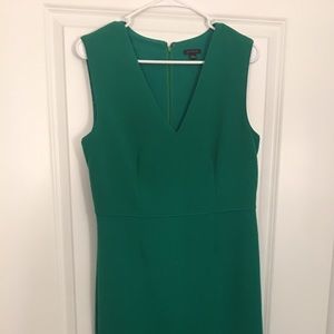 Green Ann Taylor Dress- Size 8